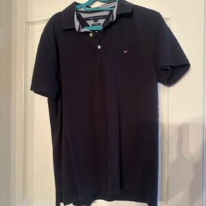 Tommy Hilfiger Men's Black Polo Shirt